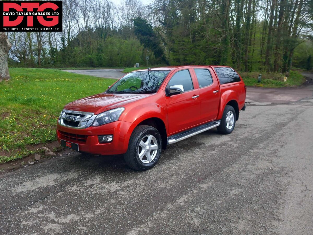 Ventitian Red Isuzu D Max Yukon Double Cab Td Manual